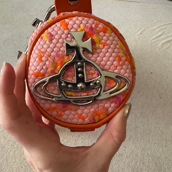 Vivienne Westwood Pink and Orange Bag - Picture 3 of 7